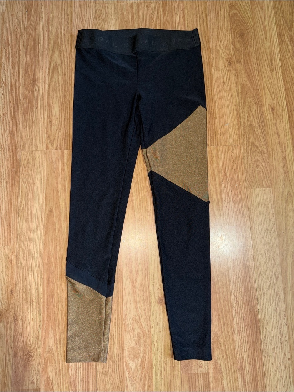 Koral High Rise Color Block Leggings Size Large